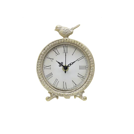 6.5" Bird Tabletop Clock by Ashland®